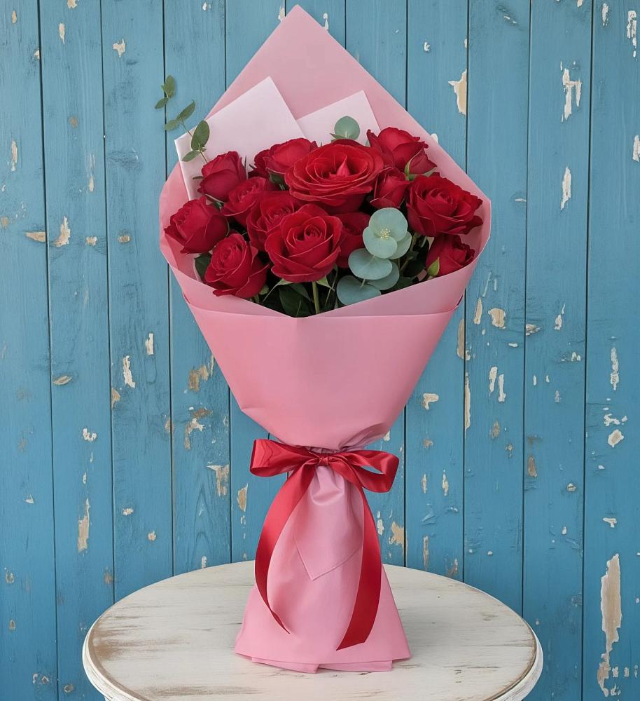 Букет цветов из: Розы в Галюгаевской