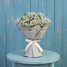 Букет цветов из:  Гипсофила в Галюгаевской