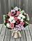 Букет цветов из: Альстромерии, Гвоздики, Розы и Хризантемы в Галюгаевской