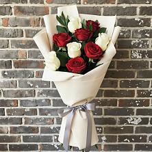 Букет цветов из:  Розы в Галюгаевской