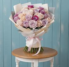 Букет цветов из:  Розы в Галюгаевской