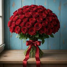 Букет Красные розы Блэк Меджик в Галюгаевской