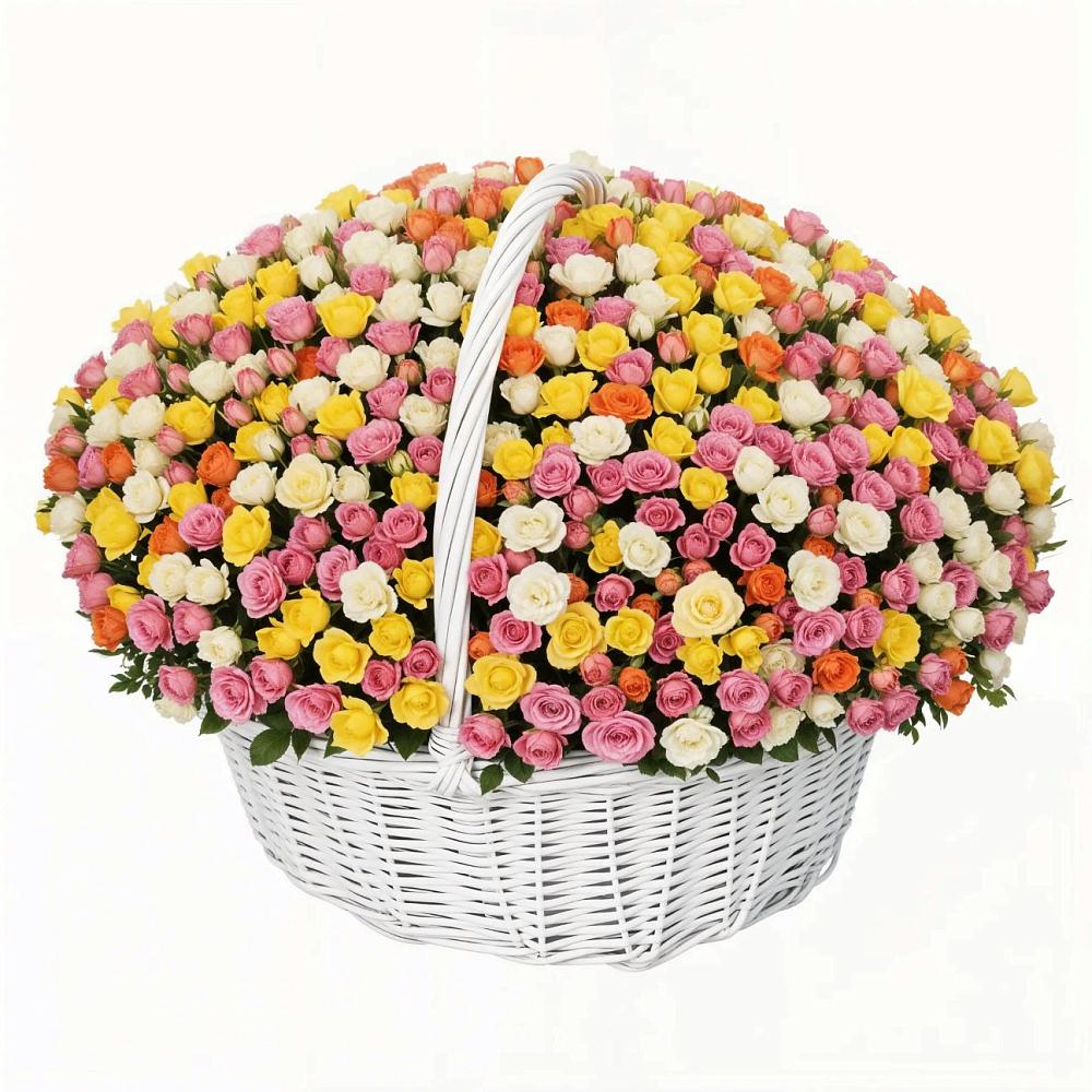 Премиум букет из: Розы в Галюгаевской