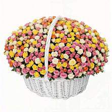 Премиум букет из: Розы в Галюгаевской