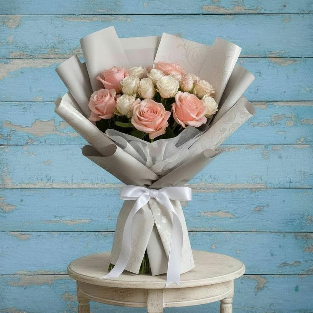 Букет цветов из: Розы в Галюгаевской