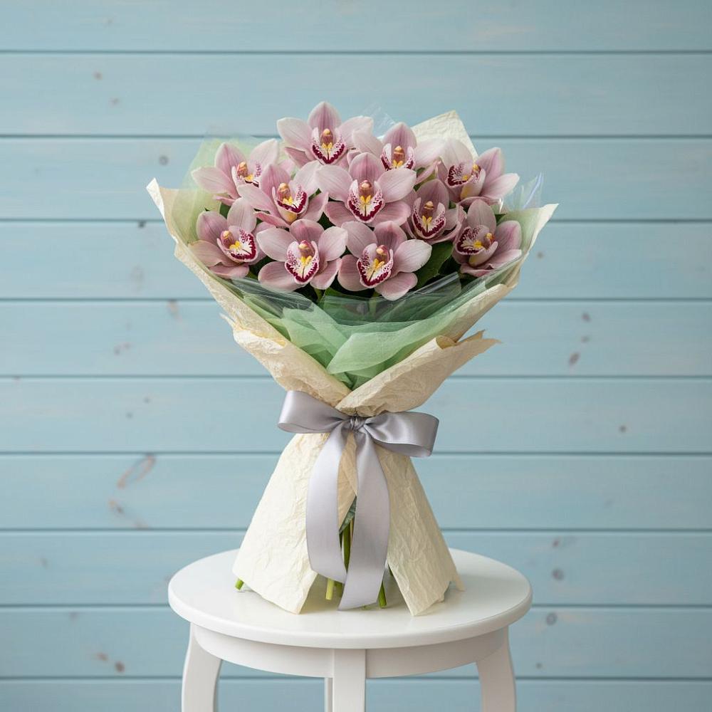 Букет цветов из: Орхидеи и Розы в Галюгаевской