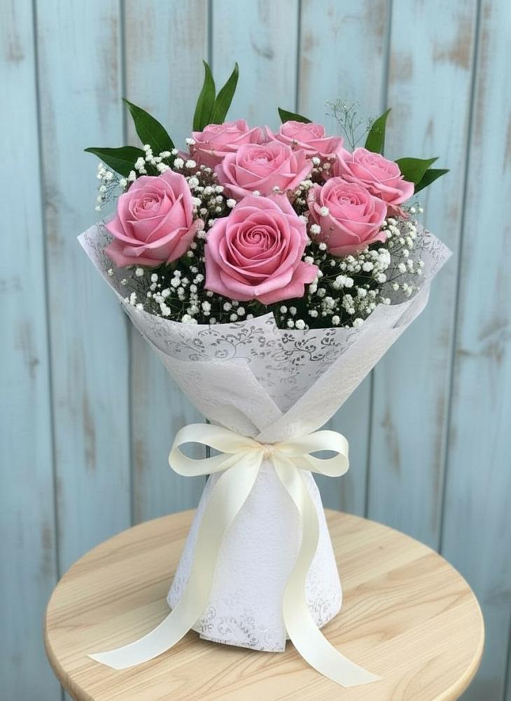 Букет цветов из: Розы в Галюгаевской