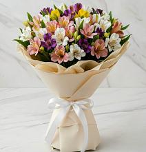 Букет цветов из:  Альстромерии в Галюгаевской