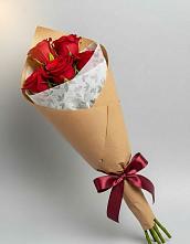 Букет цветов из:  Розы в Галюгаевской