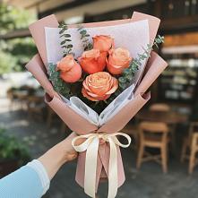 Букет цветов из:  Розы в Галюгаевской