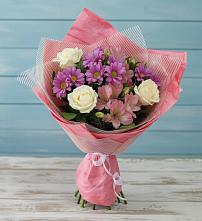 Букет цветов из:  Герберы в Галюгаевской