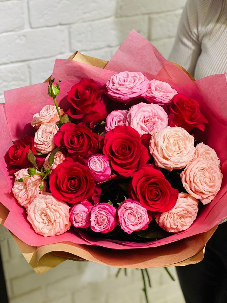 Букет цветов из: Розы в Галюгаевской