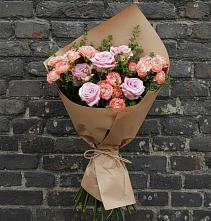Букет цветов из:  Розы #REPLACE_PRED# Галюгаевской