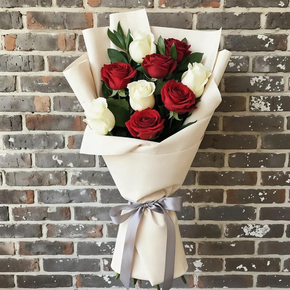 Букет цветов из: Розы в Галюгаевской