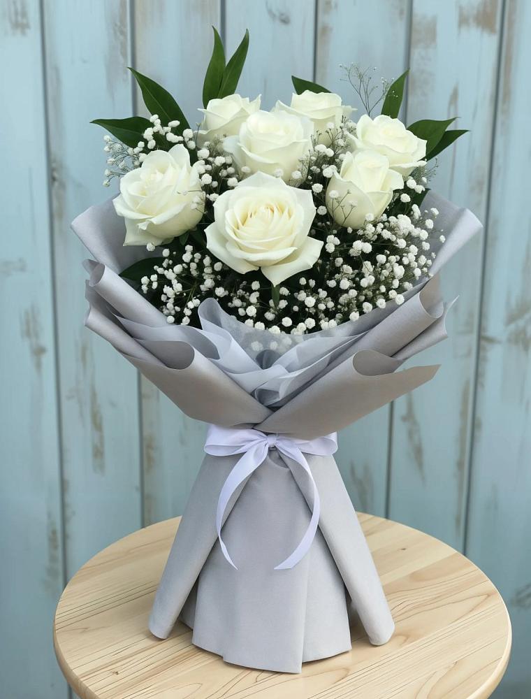 Букет цветов из: Розы в Галюгаевской