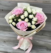 Букет цветов из:  Розы в Галюгаевской