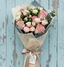 Букет цветов из:  Розы в Галюгаевской