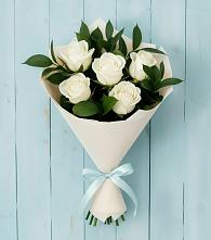Букет цветов из:  Розы в Галюгаевской