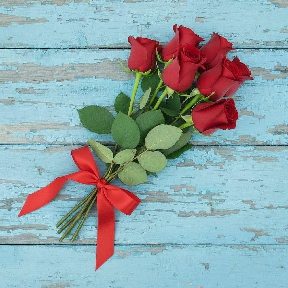 Букет Красные розы в Галюгаевской