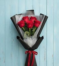 Букет цветов из:  Розы в Галюгаевской