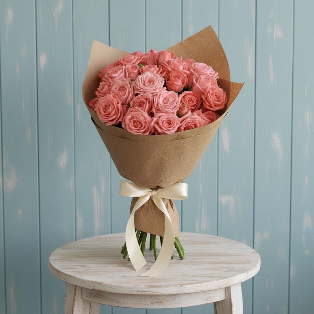 Букет цветов из: Розы в Галюгаевской