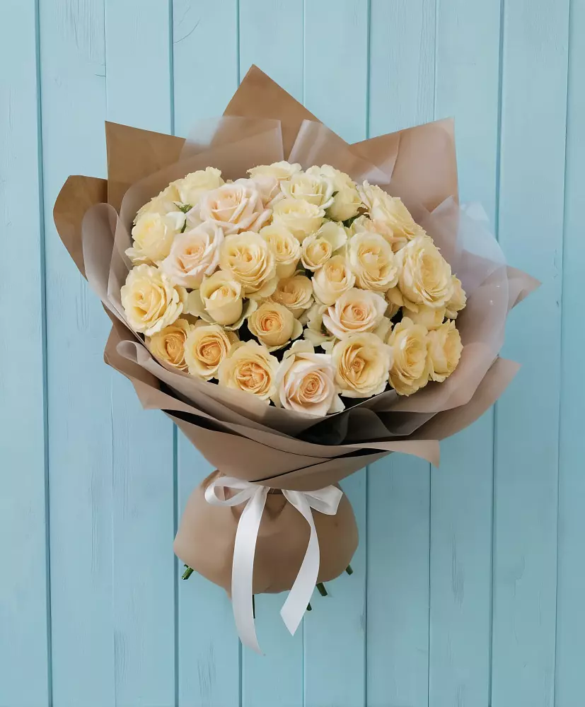 Букет Кремовое облако в Галюгаевской