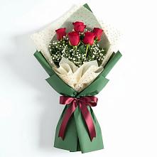 Букет цветов из:  Розы в Галюгаевской
