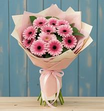 Букет цветов из:  Герберы в Галюгаевской