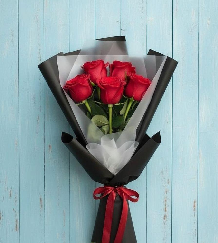 Букет цветов из: Розы в Галюгаевской